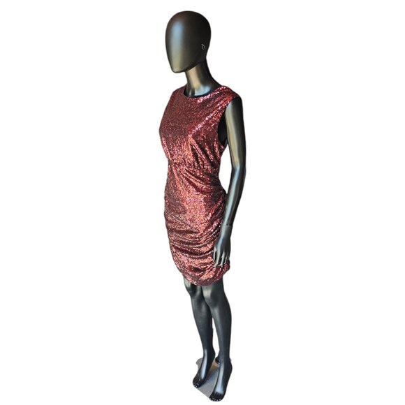 HOMECOMING - Red Sequin Sleeveless - Available - Picture 2 of 7